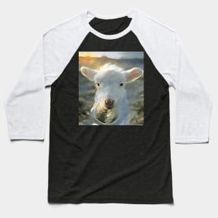 Baby Goat in a t-shirts Baseball T-Shirt